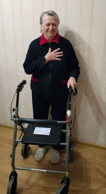 Die Frau bat Pater Michael uns dieses Foto zu senden, mit dem sie ihren Dank ausdrücken möchte.