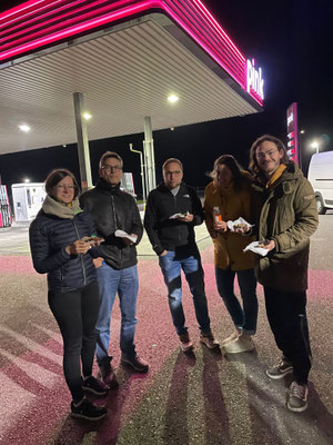 Genau die richtige Stärkug für mitten in der Nacht. :-)