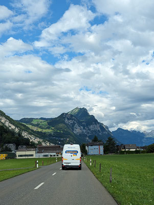 Fahrt durch das schöne Österreich