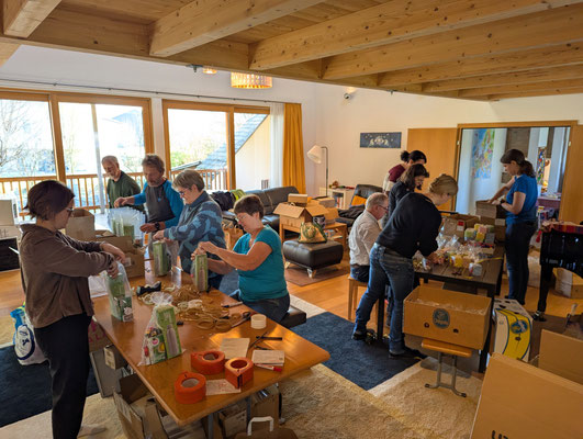 ... verpacken ...