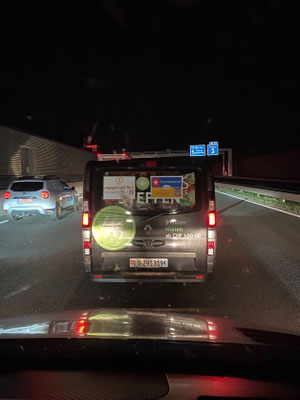 Fahrt in die Nacht