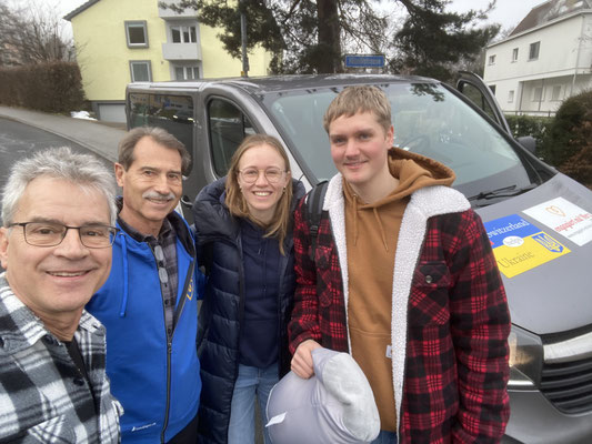 ... so dass das Zürcher-Team am Donnerstag gleich von Adliswil aus starten konnte.