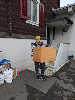 ... und grossen Packeten.