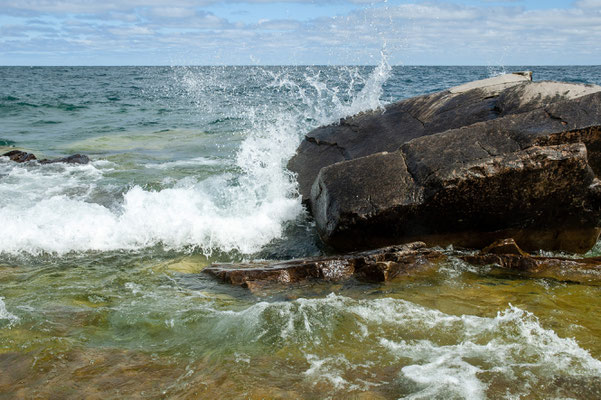 Wind and waves in Tobermory