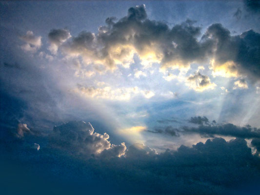 Sunrays break away