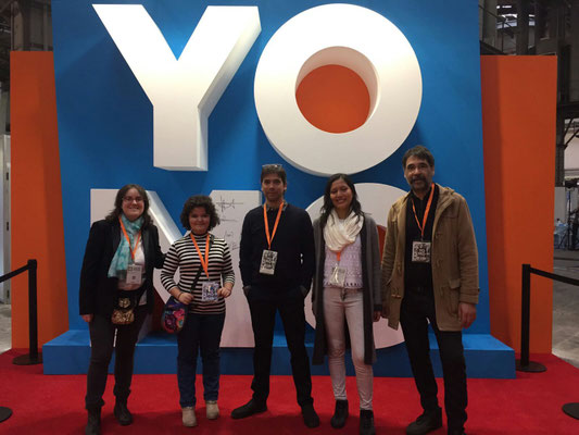 D'esquerra a dreta: Vanessa, Mixa, Juli, Pamela, Josep
