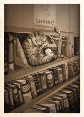 La Gata de Biblioteca