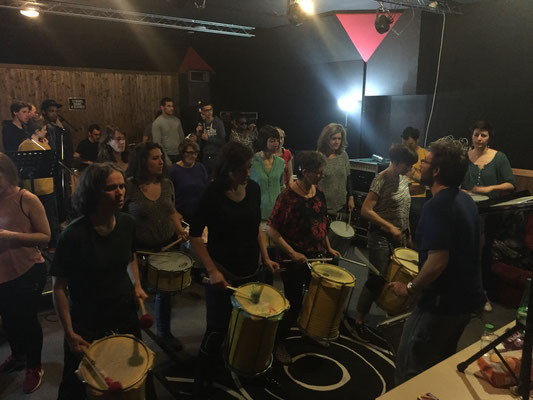 Répétition - Rêvons rue - Association Zé Samba