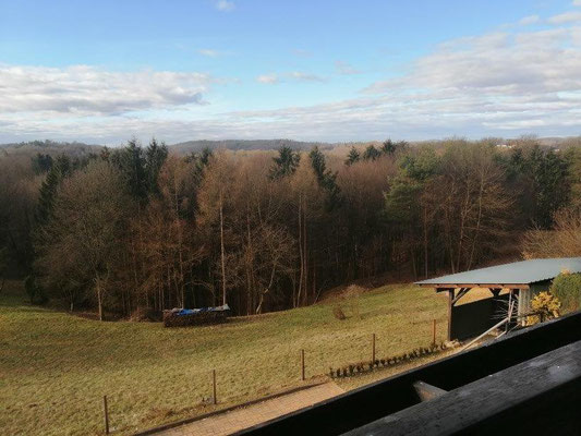 Aussicht Terrasse Dachgeschoss