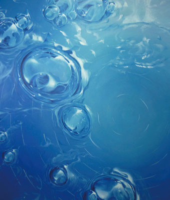 うたかたⅠ　油彩、カンヴァス　194×162cm　/　BubblesⅠ　oil on canvas　194×162cm　