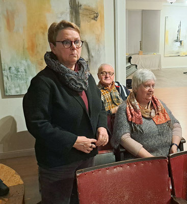 Heidrun Härter wird als seine Nachfolgerin zur ersten Kassiererin gewählt