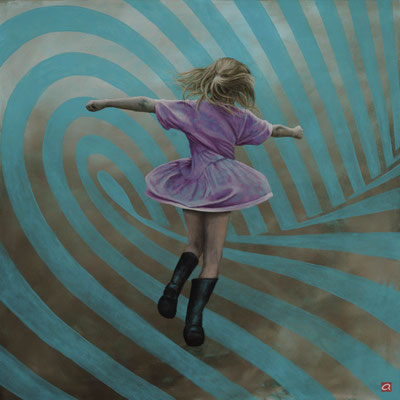 Die Angst vor dem Wurmloch - man weiß nie wie das Wetter auf der anderen Seite ist (100x100)