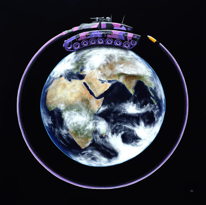 Wer den Wind sät ...(100x100)