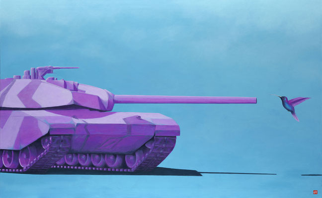 Der kleine Vogel, der dem Panzer ins Getriebe kackte (100x160)