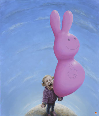 Mädchen mit Luftballon