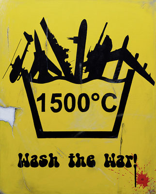 Wash the War! (100x80)