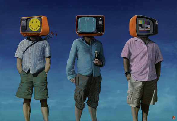 Konfizius' Affen - Die Dreifaltigkeit des Blödsinns (110x150)