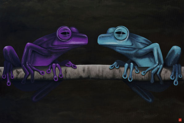 Der Ast, auf dem wir sitzen (100x150)