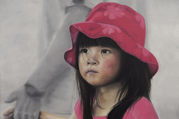 Rotkäppchen und der böse Wolf (60x80)