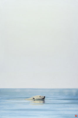 Schwimm Forrest, schwimm! (90x60)