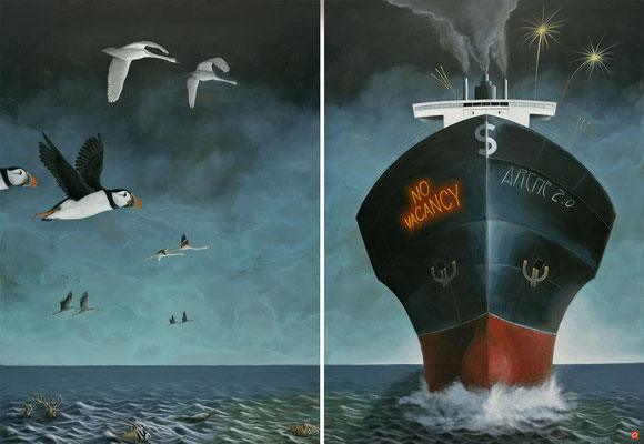 No Vacancy (Diptychon, 140x200)