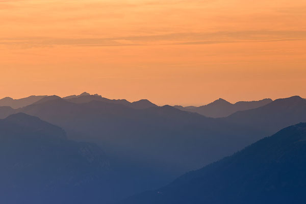 Sonnenuntergang auf dem Karwendel