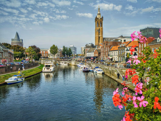 The Roer river at Roermond