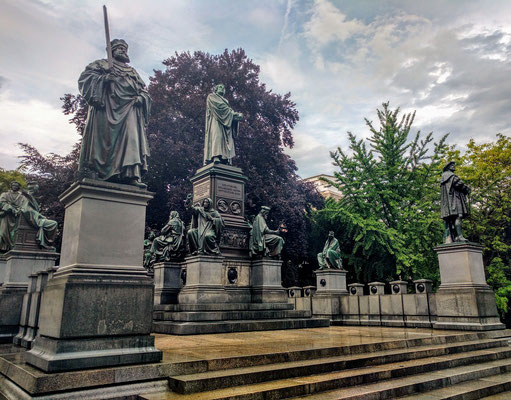 Martin Luther Monument in Worms