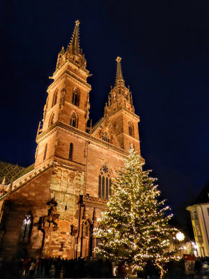 Catedral de Basileia na época de Natal