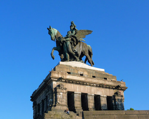 Emperor William Monument in Koblenz