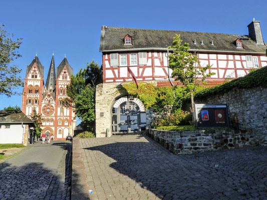 No centro histórico de Limburg