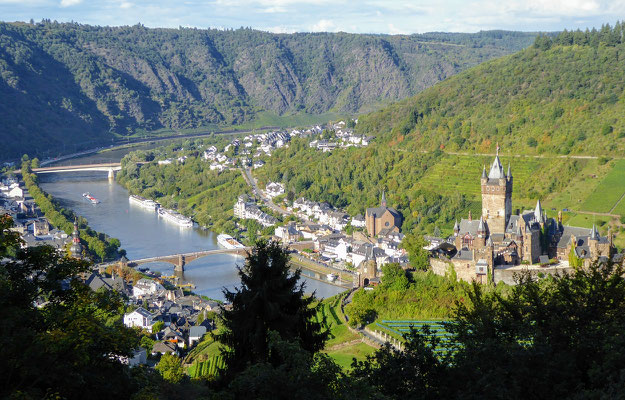 Vista aérea de Cochem