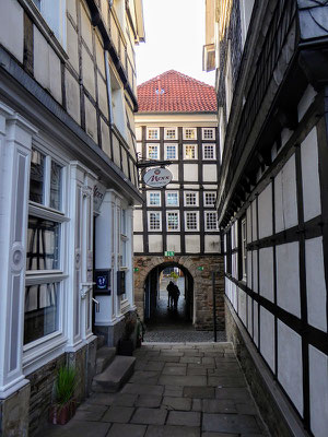 View of Hattingen's Old Town Hall