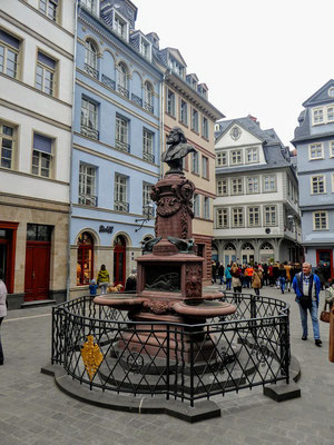 In the old town of Frankfurt