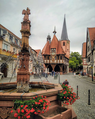 Market Square and Town Hall of Michelstadt