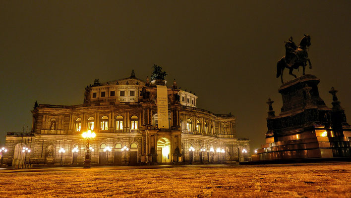 A icônica ópera de Dresden