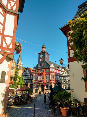 In the historic centre of Heppenheim