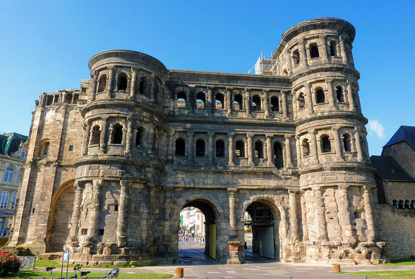 Trier's Roman City Gate "Porta Nigra"