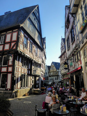 In the historic centre of Limburg