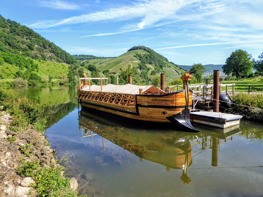 Reconstrução de um barco romano