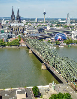 Vista desde o edifício KölnTriangle