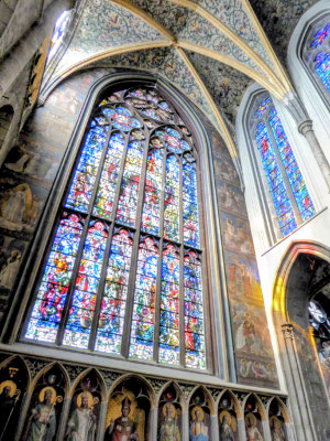 Vitrais da catedral de Lieja