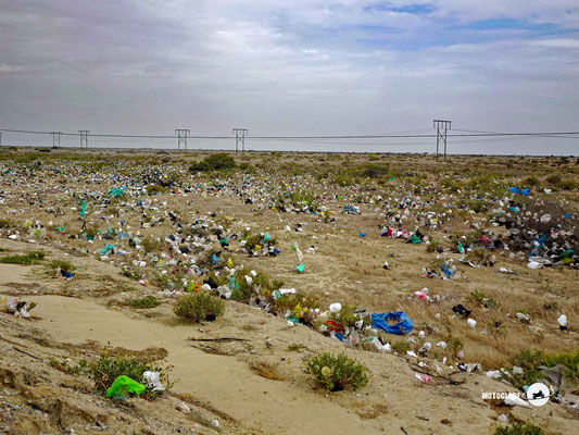 Der viele Abfall ist ein echtes Problem in Peru