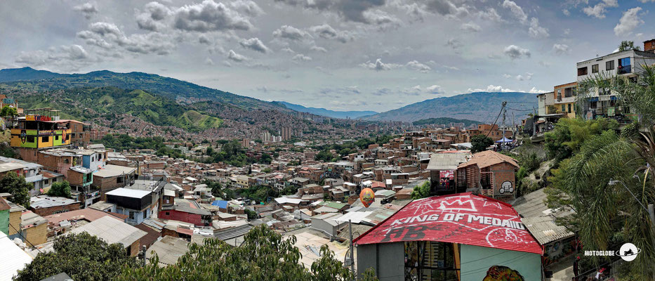 Blick vom Mirador Comuna 13