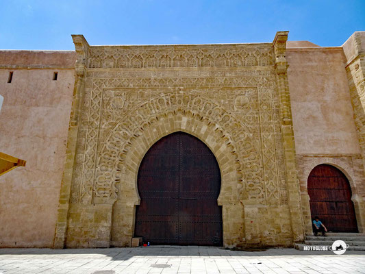 Das Tor der Kasbah des Oudayas