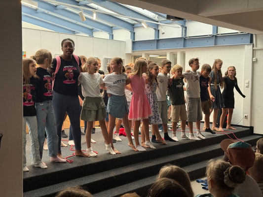 Jahrgang 4 präsentierte ein tolles Musical.