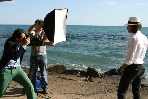 Behind the scenes Massimo Sestini - All rights reserved