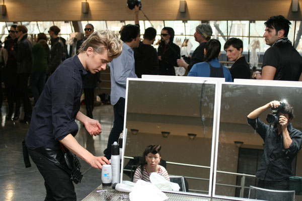 Belstaff - Behind the scenes - Milan fashion week - All rights reserved by Clothing C. Spa