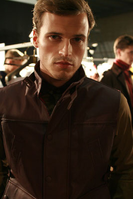 Simon Nessman for Belstaff fashion week - All rights reserved by Clothing C. Spa