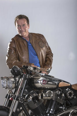 Arnold Schwarzenegger - Matchless London - All rights reserved by Michele Malenotti - Art director board member 